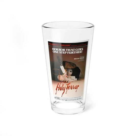 HOLY TERROR 1976 Movie Poster - Pint Glass 16oz 16oz - Go Mug Yourself