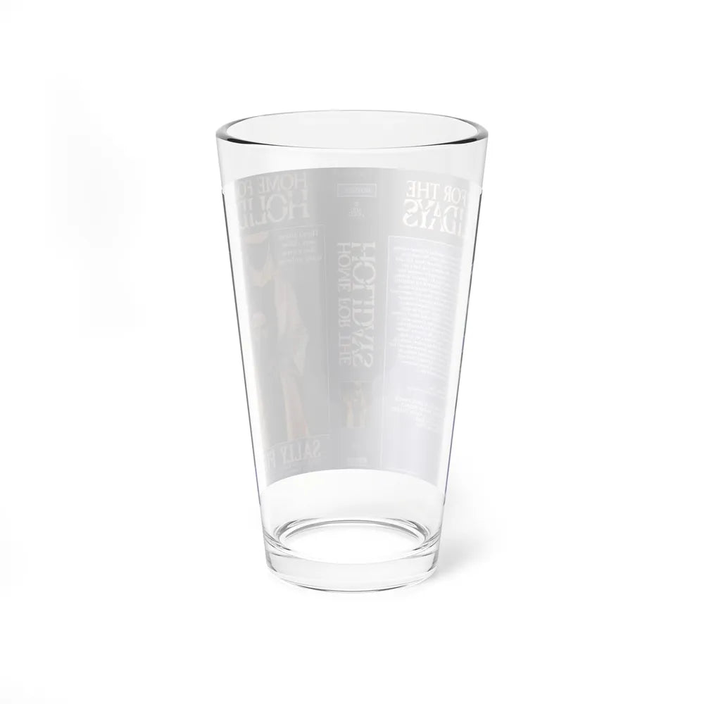 HOME FOR THE HOLIDAYS (VHS COVER) Pint Glass 16oz - Go Mug Yourself