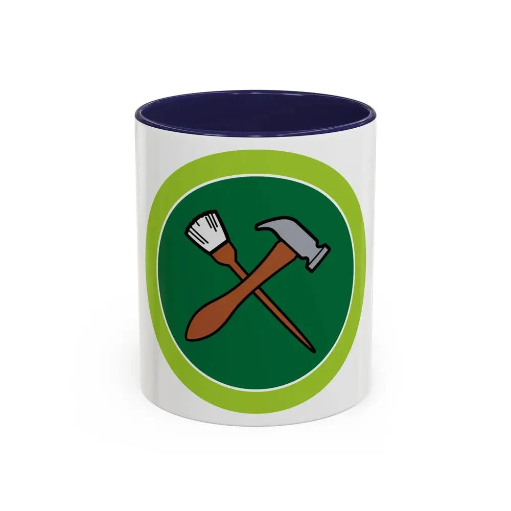 Home Repairs (Boy Scout Merit Badge) Accent Coffee Mug 11oz Navy - Go Mug Yourself