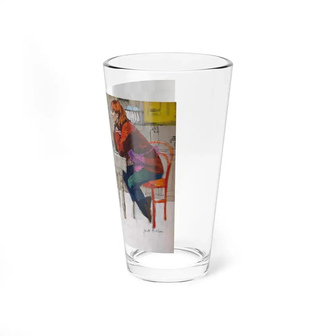 Homes and Gardens illustration, 1965 - Pint Glass 16oz - Go Mug Yourself