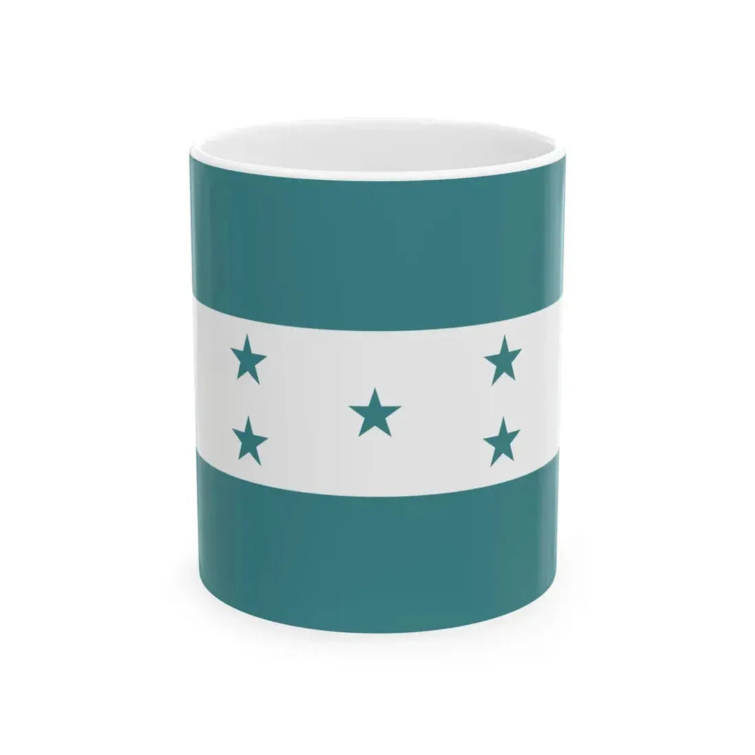 Honduras flag (Honduras) White Coffee Mug 11oz - Go Mug Yourself