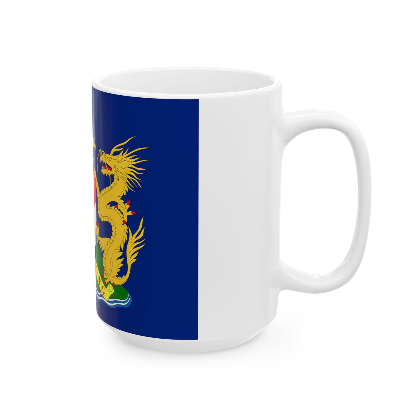 Hong Kong Autonomy Movement Flag (China) White Coffee Mug-Go Mug Yourself
