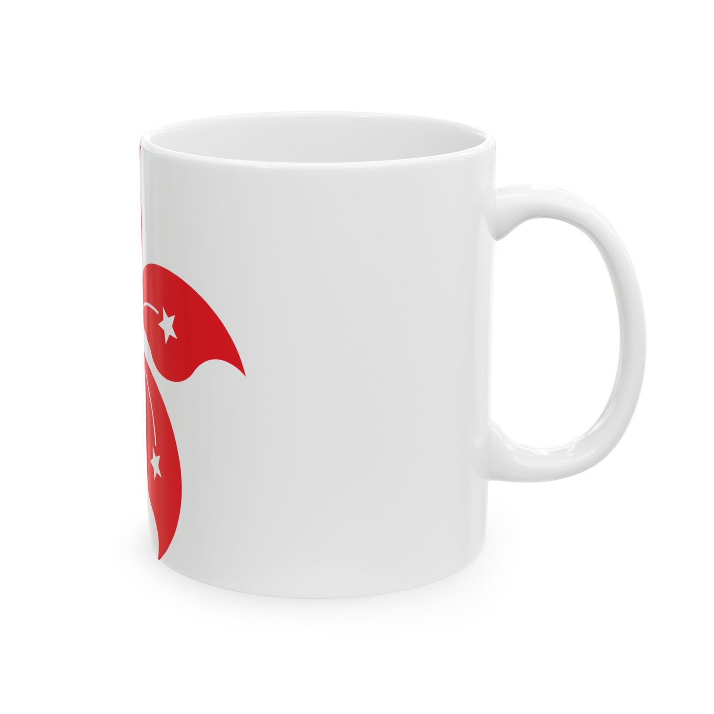 Hong Kong bauhinia (China) White Coffee Mug-Go Mug Yourself