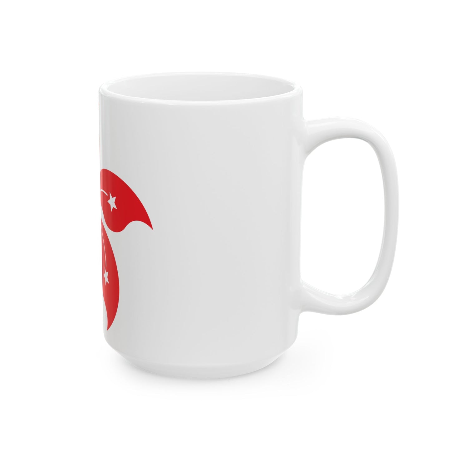 Hong Kong bauhinia (China) White Coffee Mug-Go Mug Yourself