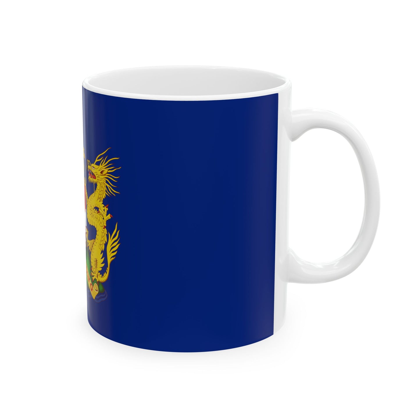 Hong Kong Independence Movement Flag (China) White Coffee Mug-Go Mug Yourself