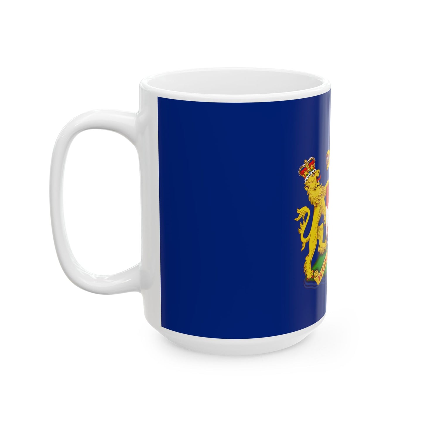 Hong Kong Independence Movement Flag (China) White Coffee Mug-Go Mug Yourself