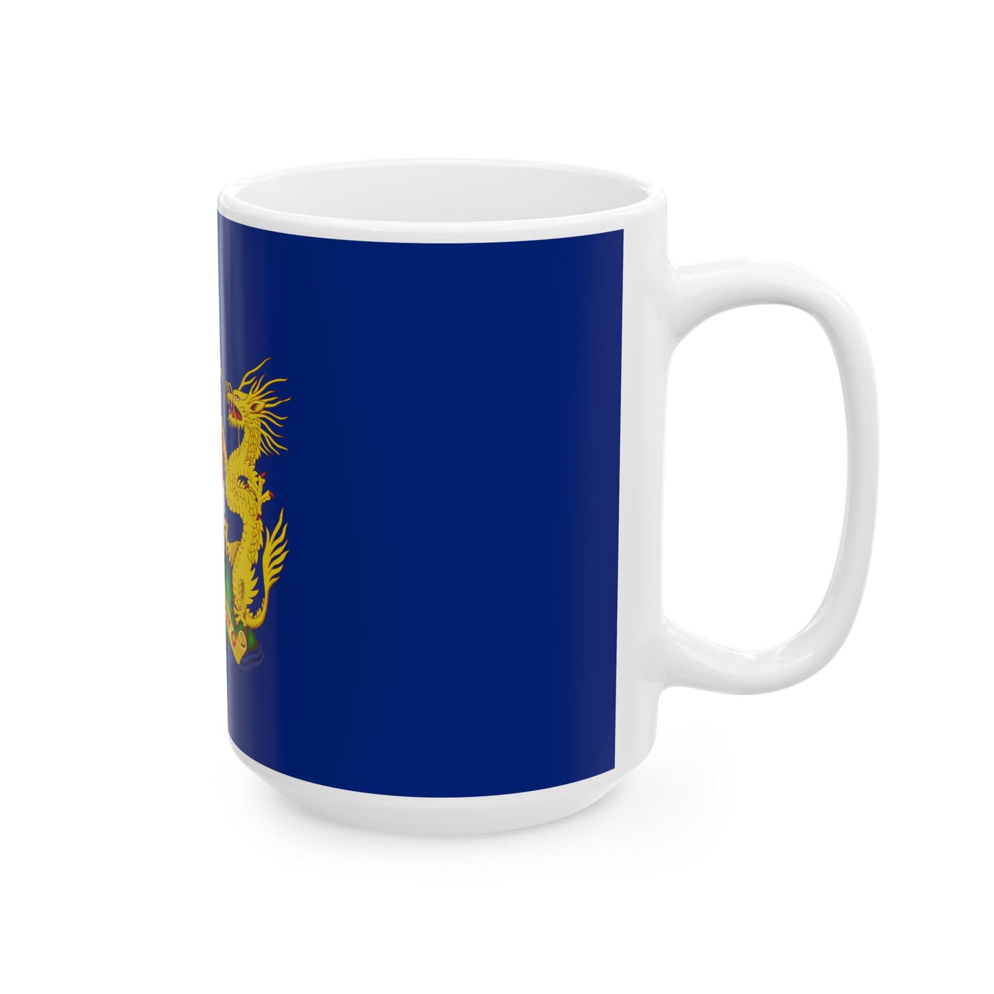 Hong Kong Independence Movement Flag (China) White Coffee Mug-Go Mug Yourself