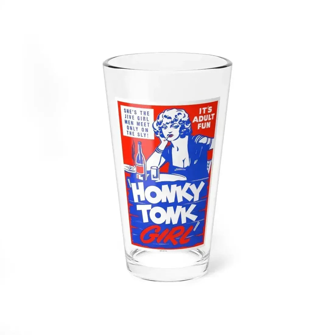 HONKY TONK GIRL 1937 Movie Poster - Pint Glass 16oz 16oz - Go Mug Yourself