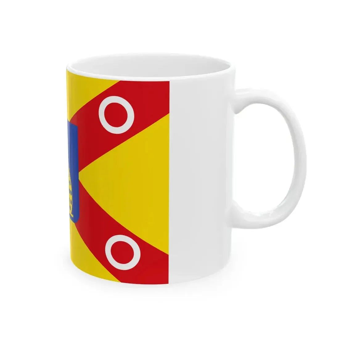 Hooglede vlag (Belgium) White Coffee Mug - Go Mug Yourself