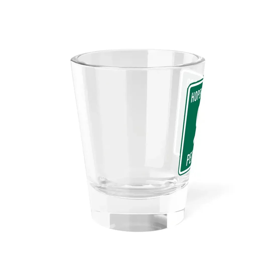 Hopewell Township Route 92 Perry County Ohio (Ohio) (Road Sign) Shot Glass 1.5oz - Go Mug Yourself
