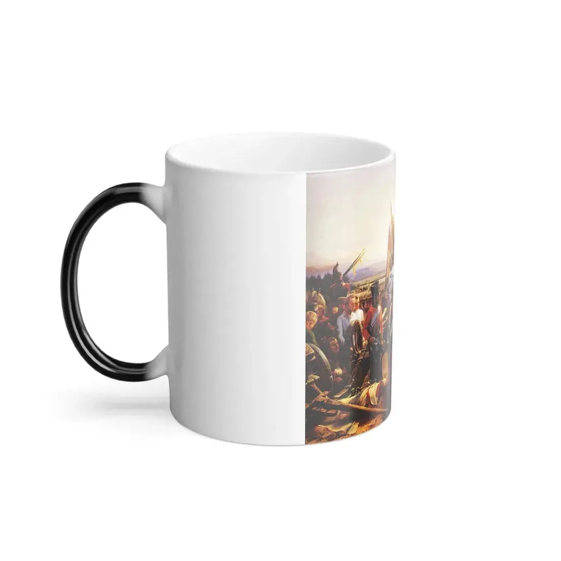 Horace Vernet (1789-1863) Napoleon at the Battle of Friedland, 1807 - 1836 - Color Changing Mug 11oz - Go Mug Yourself
