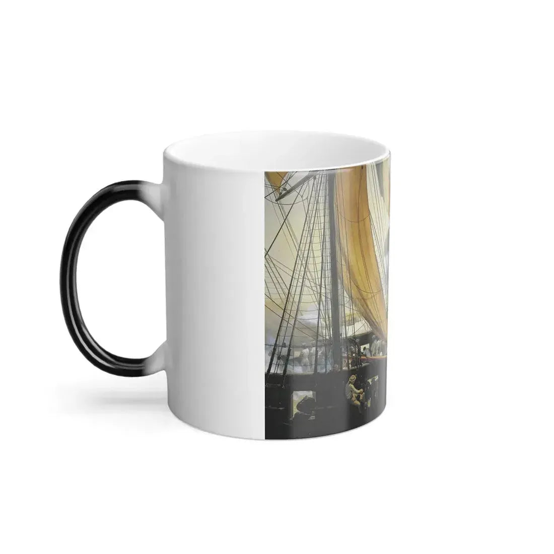 Horace Vernet (1789-1863) Scene from the Mexican Expedition in 1838 (The Pastry War) - Oil on Canvas 1841 - Color Changing Mug 11oz - Go Mug Yourself