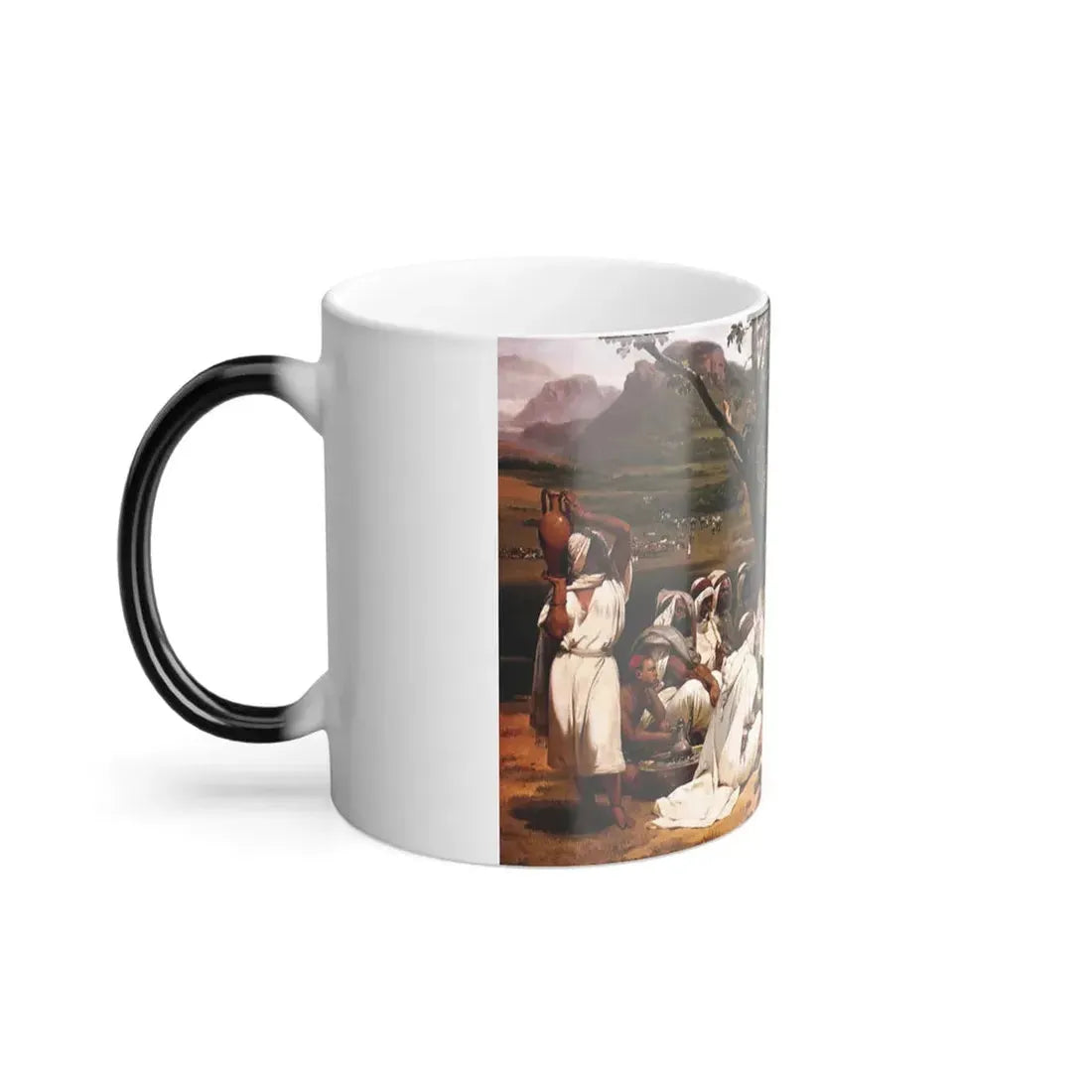 Horace Vernet (1789-1863) the arab tale-teller - 1833 - Color Changing Mug 11oz - Go Mug Yourself