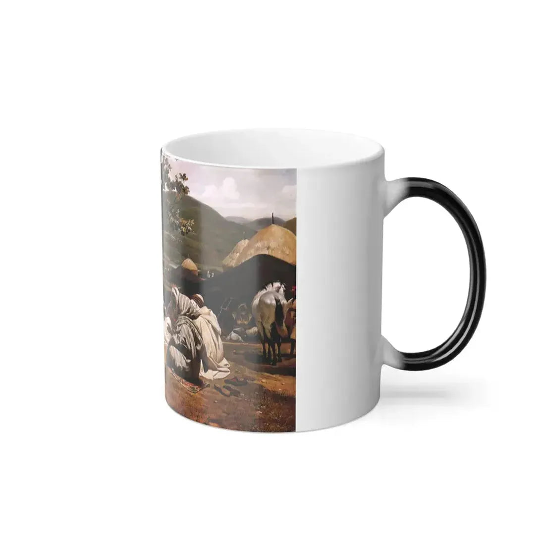 Horace Vernet (1789-1863) the arab tale-teller - 1833 - Color Changing Mug 11oz - Go Mug Yourself