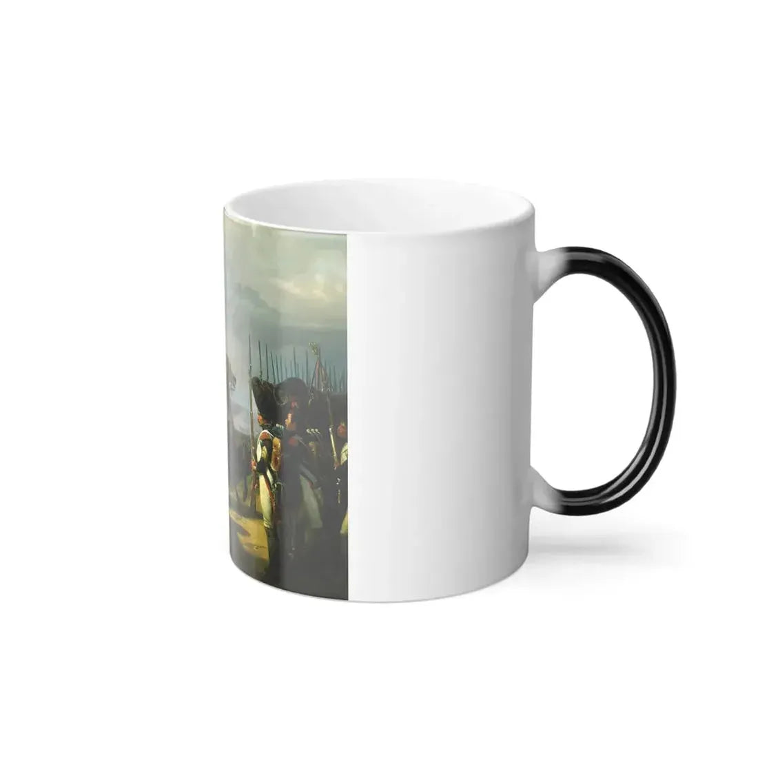 Horace Vernet (1789-1863) The Battle of Jena, October 14th 1806 - 1836 - Color Changing Mug 11oz - Go Mug Yourself