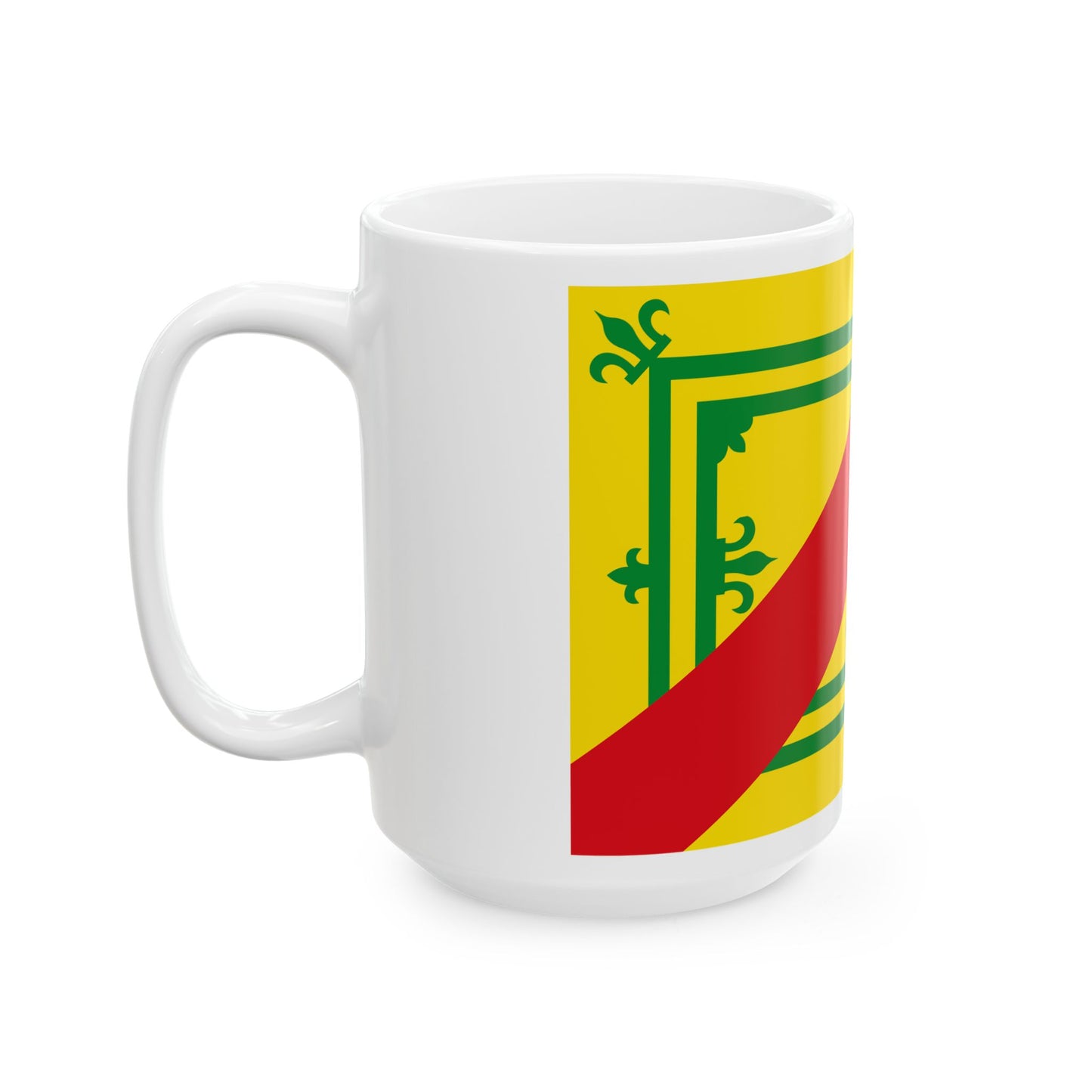 Horebeke vlag (Belgium) White Coffee Mug-Go Mug Yourself