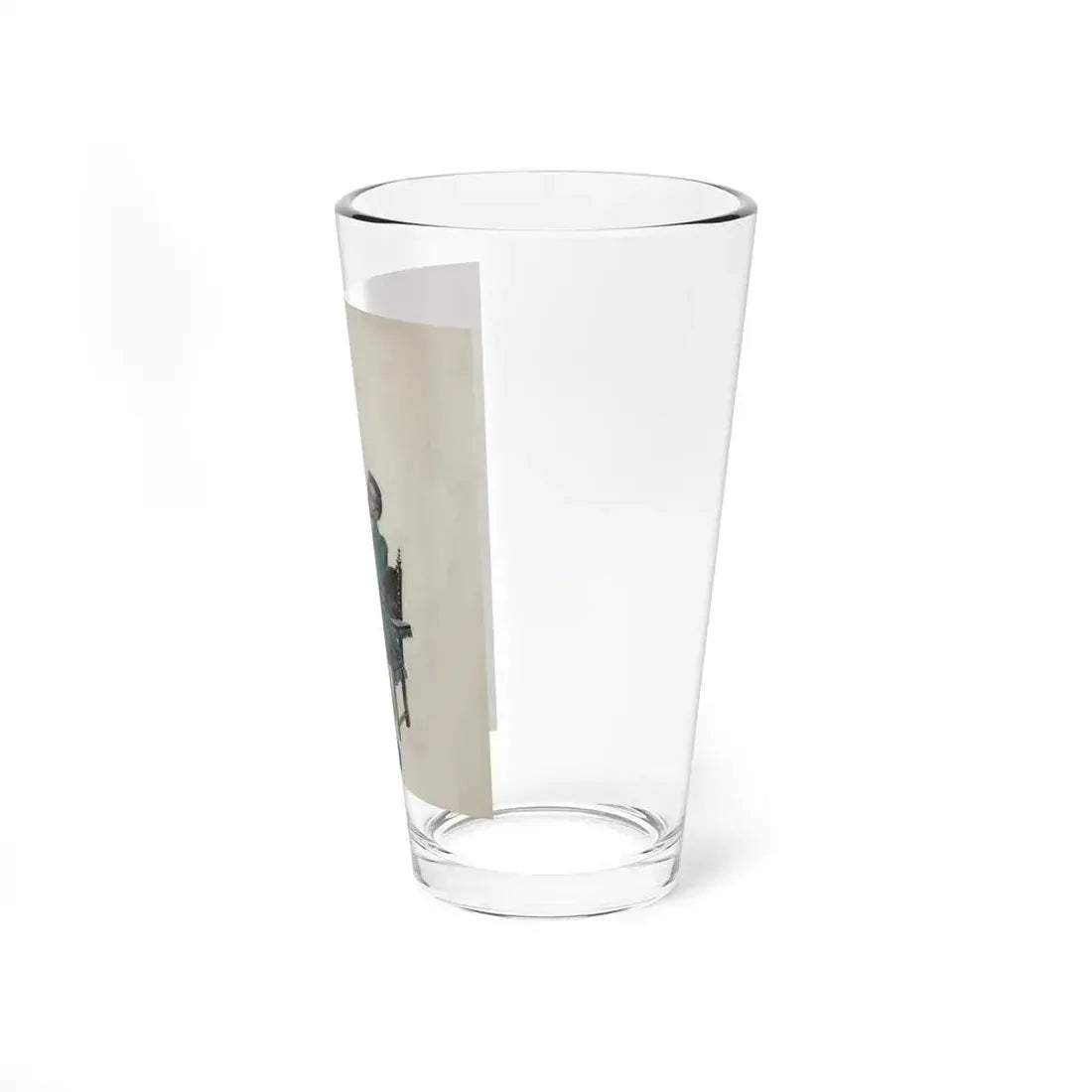 Hornblower and His Hurricane, Saturday Evening Post story illustration, 1958 - Pint Glass 16oz - Go Mug Yourself