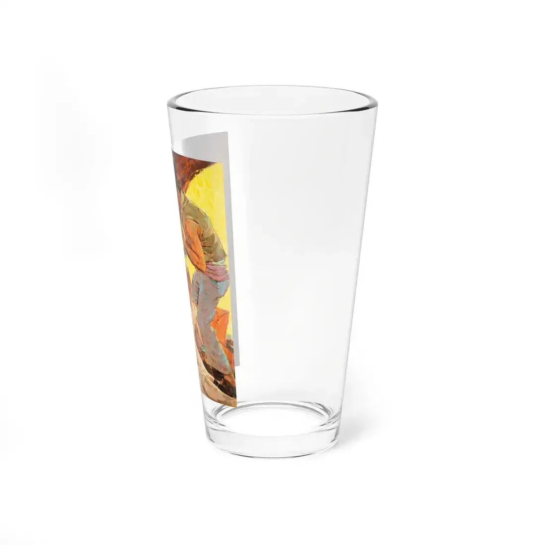 Hornblower and the Pirate Plot, The Saturday Evening Post, February 22, 1958 - Pint Glass 16oz - Go Mug Yourself