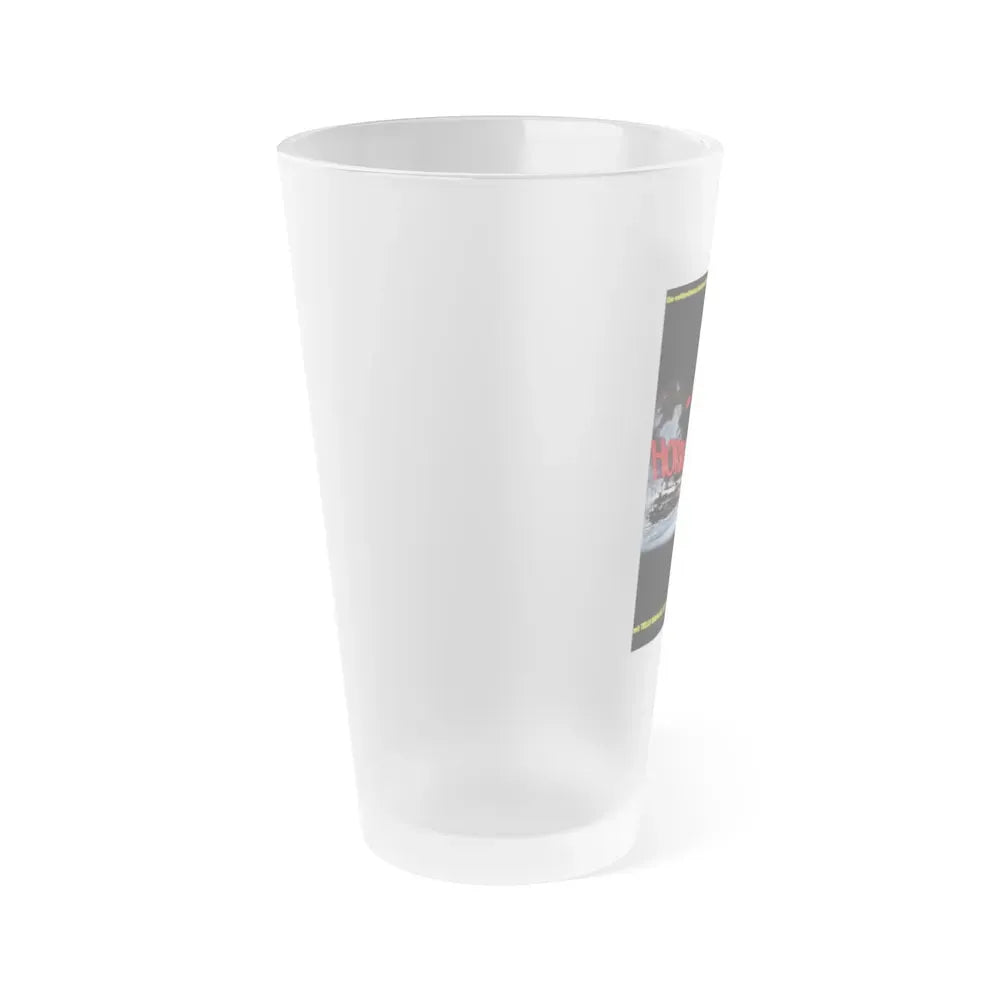 HORROR EXPRESS (GERMAN) 1972 Movie Poster - Frosted Pint Glass 16oz - Go Mug Yourself