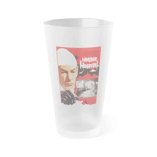 HORROR HOSPITAL (2) 1973 Movie Poster - Frosted Pint Glass 16oz 16oz Frosted - Go Mug Yourself