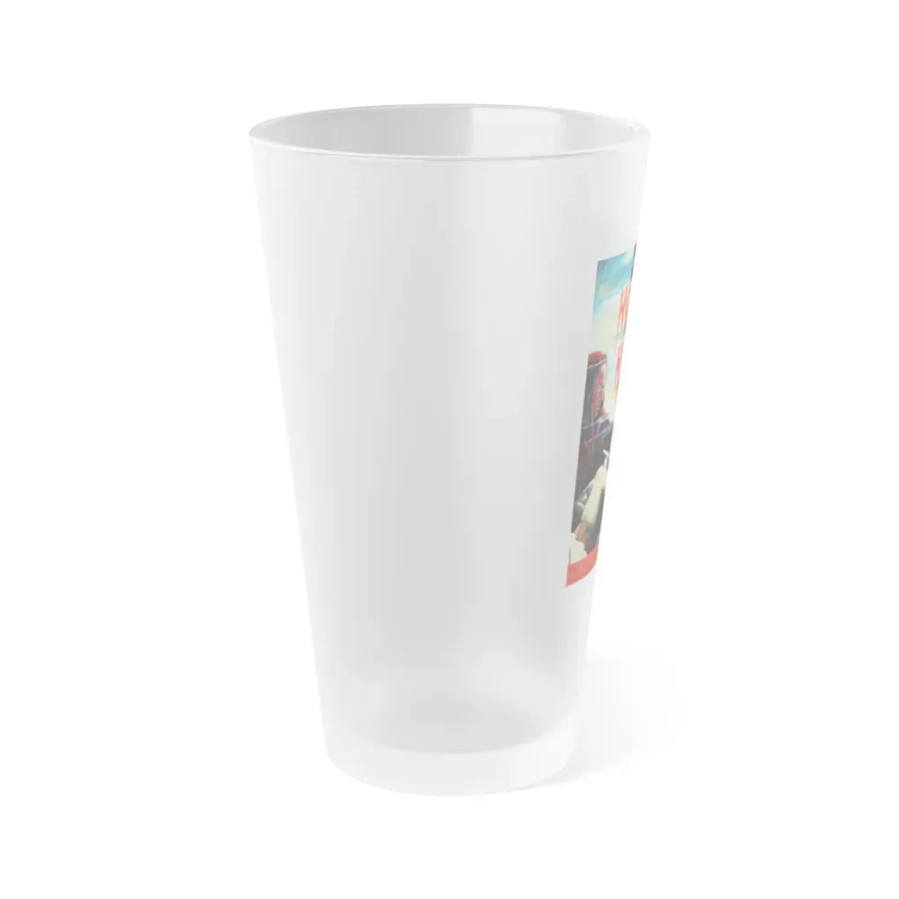 HORROR HOTEL (BELGIAN) 1960 Movie Poster - Frosted Pint Glass 16oz - Go Mug Yourself