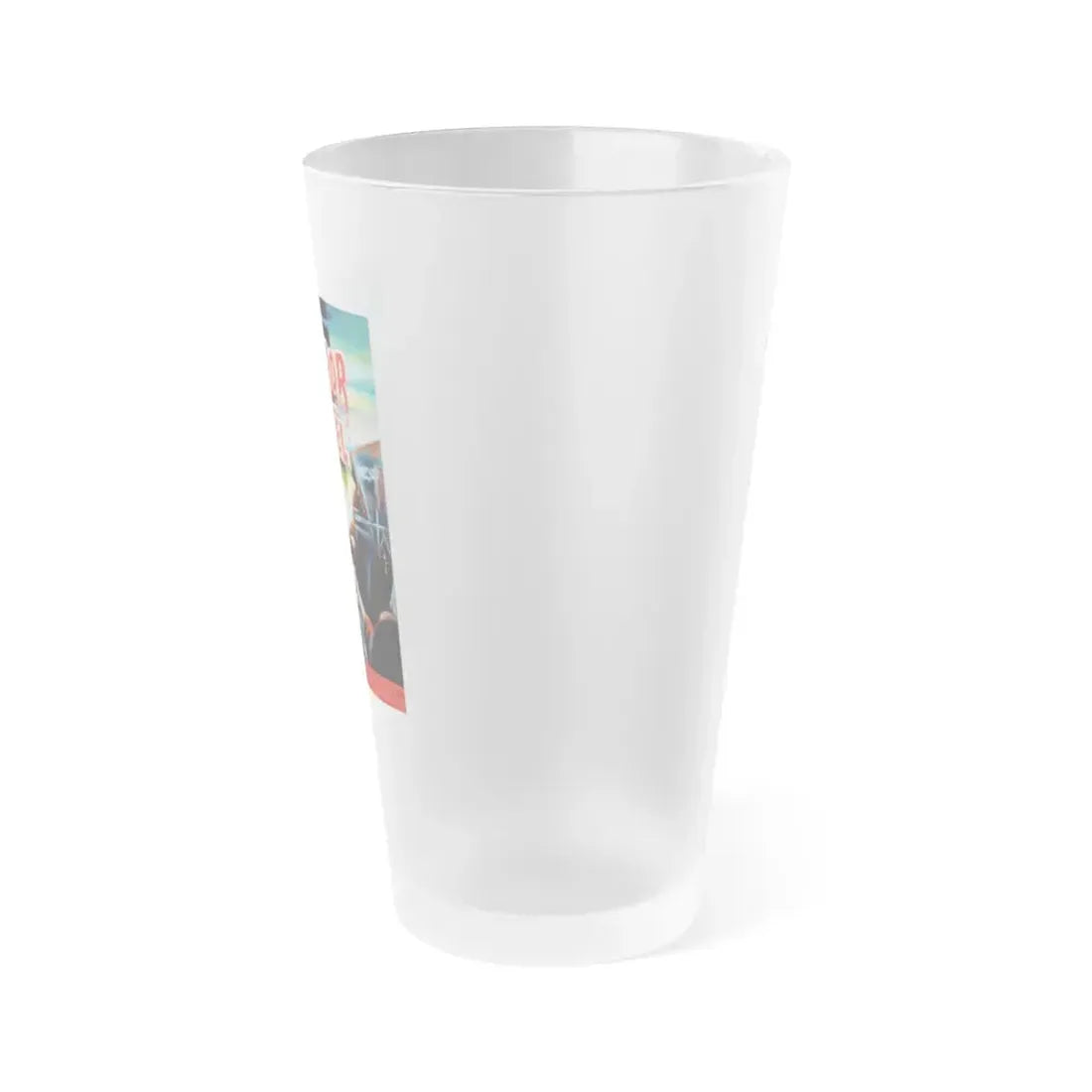 HORROR HOTEL (BELGIAN) 1960 Movie Poster - Frosted Pint Glass 16oz - Go Mug Yourself