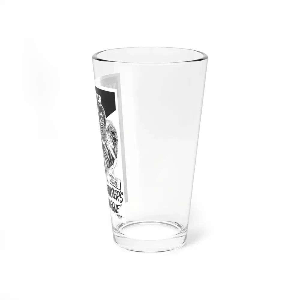 HORROR MANIACS + STRANGLERS MORGUE 1946 Movie Poster - Pint Glass 16oz - Go Mug Yourself