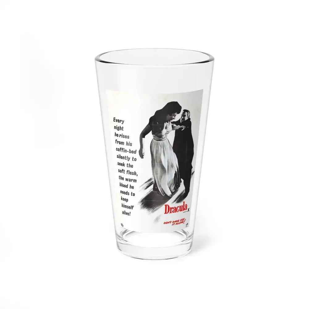 HORROR OF DRACULA (3) 1958 Movie Poster - Pint Glass 16oz 16oz - Go Mug Yourself