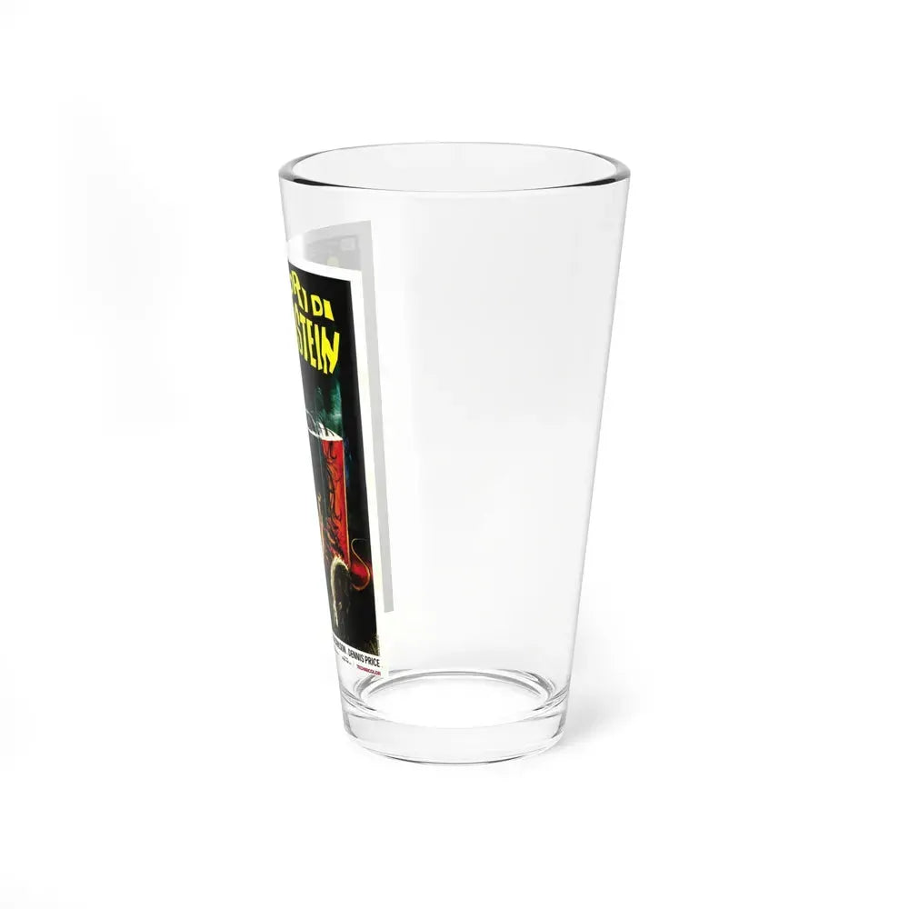 HORROR OF FRANKENSTEIN (ITALIAN) 1970 Movie Poster - Pint Glass 16oz - Go Mug Yourself