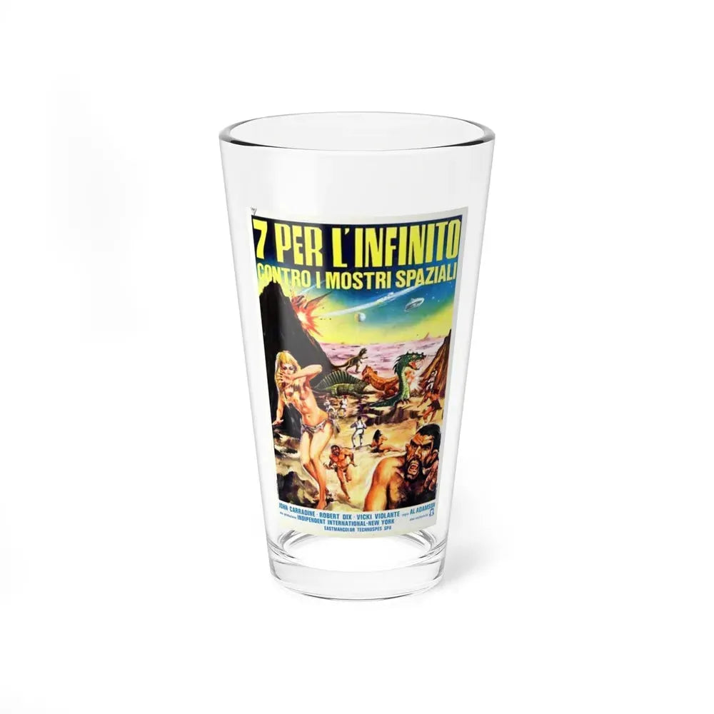 HORROR OF THE BLOOD MONSTERS (ITALIAN) 1970 Movie Poster - Pint Glass 16oz 16oz - Go Mug Yourself