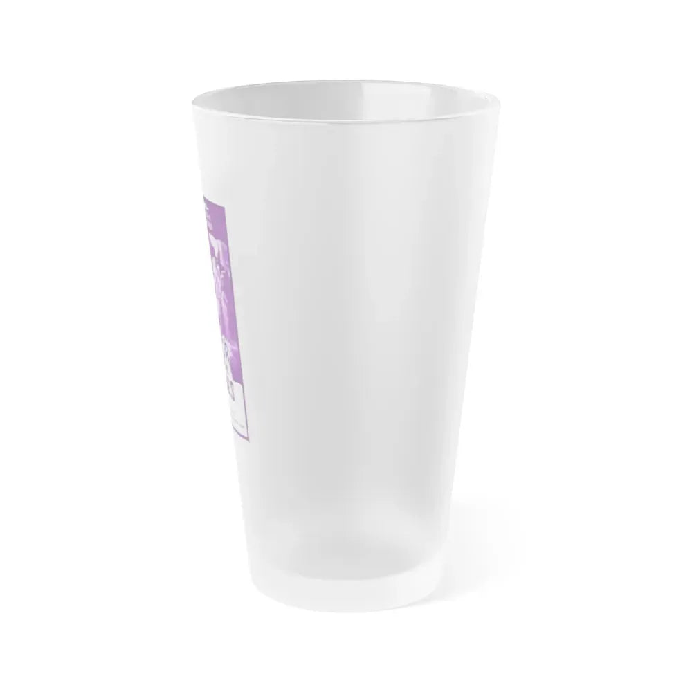 HORROR OF THE ZOMBIES (THE GHOST GALLEON) 1974 Movie Poster - Frosted Pint Glass 16oz - Go Mug Yourself