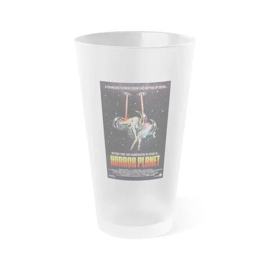 HORROR PLANET (INSEMINOID) 1981 Movie Poster - Frosted Pint Glass 16oz Default Title - Go Mug Yourself