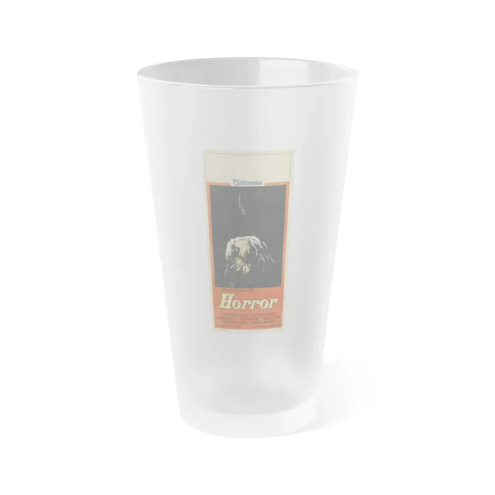 HORROR (THE BLANCHEVILLE MONSTER) 1963 Movie Poster - Frosted Pint Glass 16oz 16oz Frosted - Go Mug Yourself