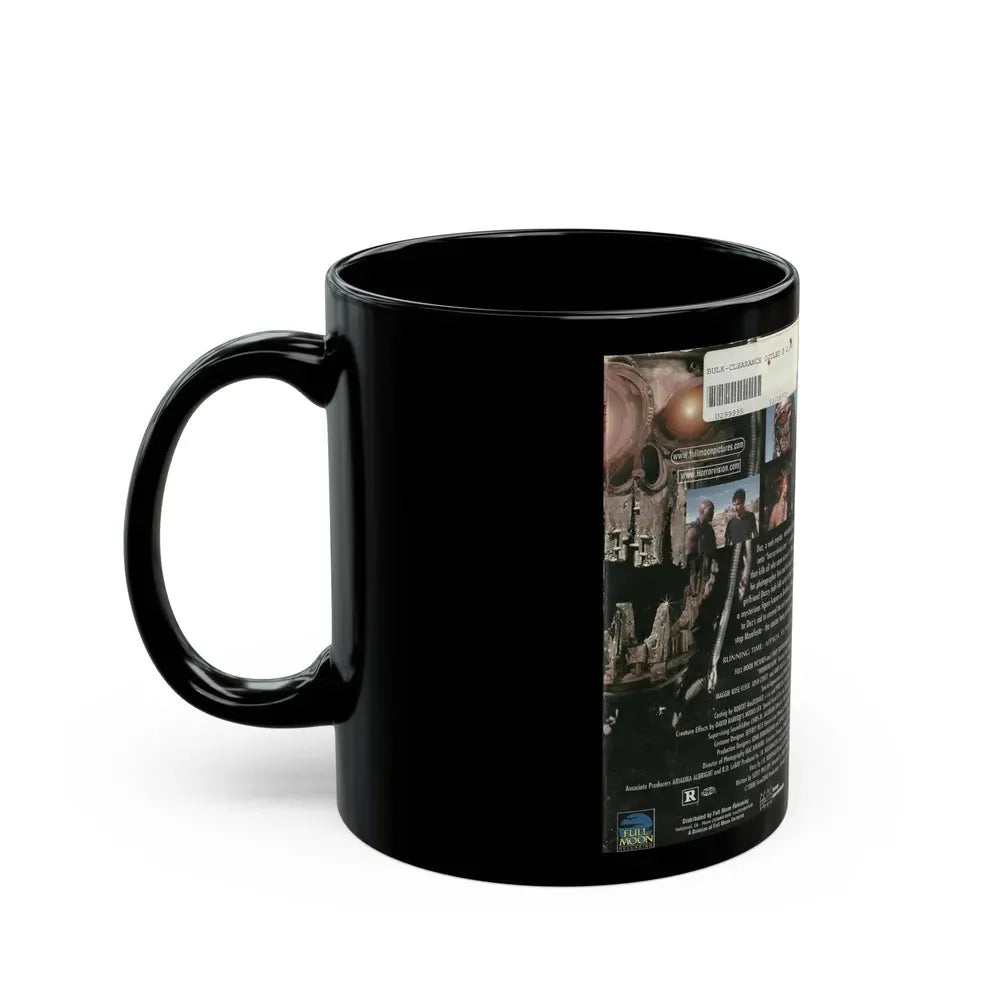 HORROR VISION (VHS COVER) - Black Coffee Mug - Go Mug Yourself