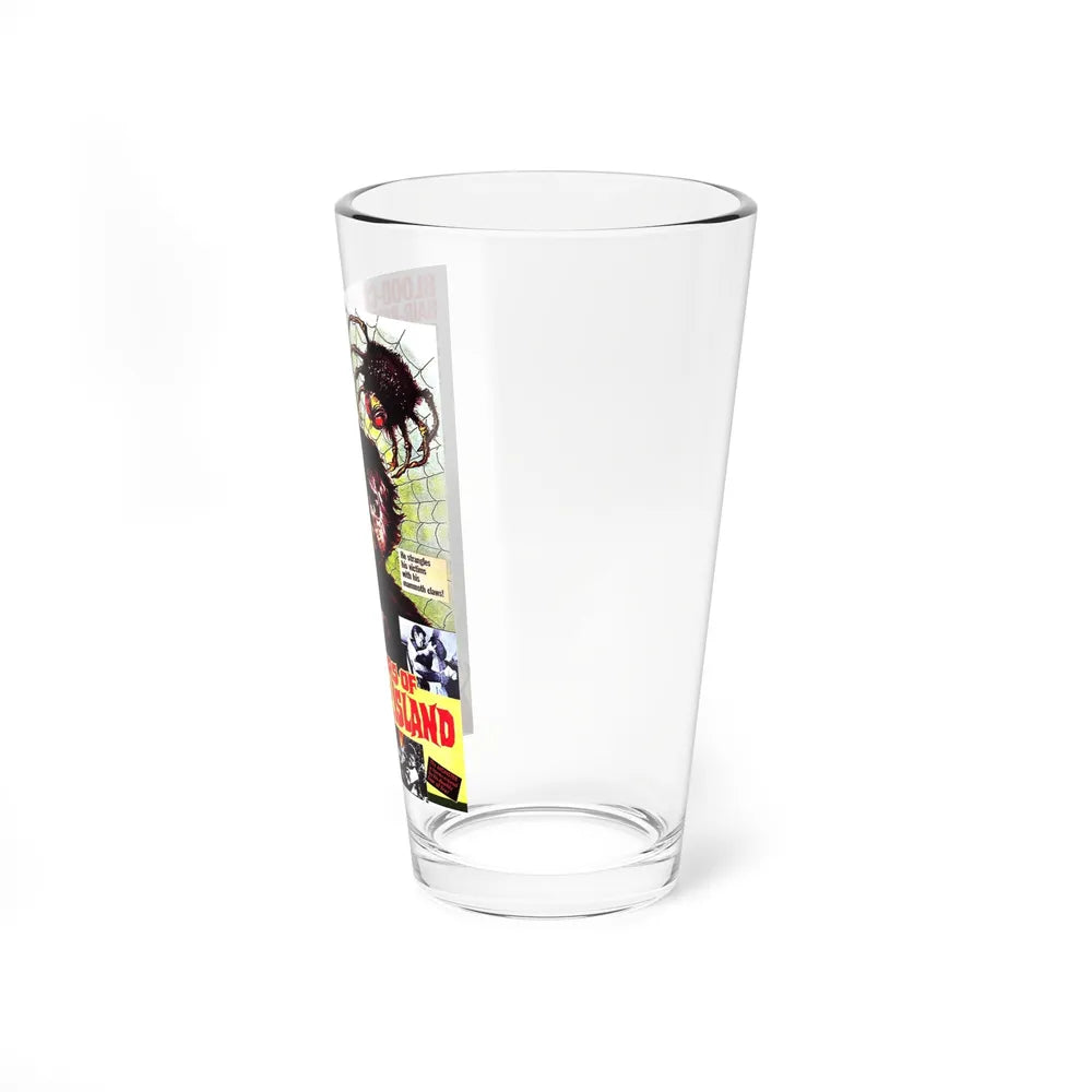 HORRORS OF SPIDER ISLAND 1960 Movie Poster - Pint Glass 16oz - Go Mug Yourself