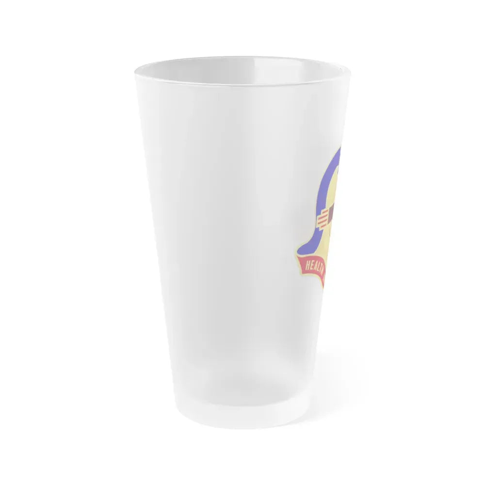 Hospital Sandia Base (U.S. Army) Frosted Pint Glass 16oz - Go Mug Yourself