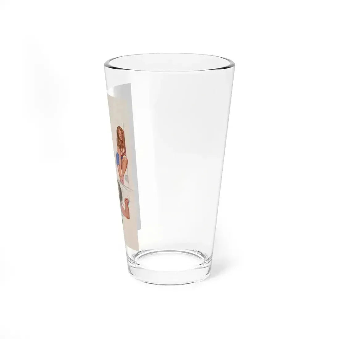 Hot Bed Family, paperback cover, 1973 - Pint Glass 16oz - Go Mug Yourself