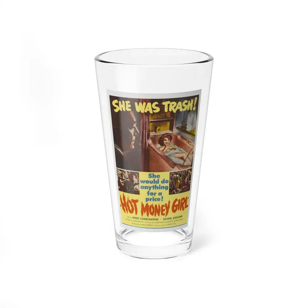 HOT MONEY GIRL 1959 Movie Poster - Pint Glass 16oz 16oz - Go Mug Yourself