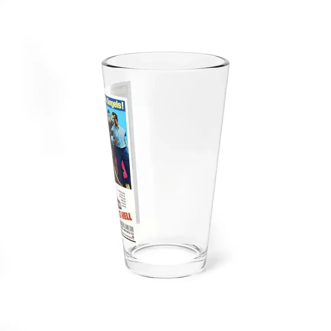 HOT RODS TO HELL 1966 Movie Poster - Pint Glass 16oz - Go Mug Yourself