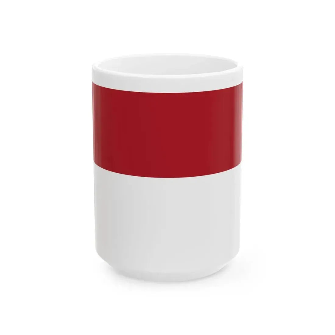 Hotel Yamato flag (Indonesia) White Coffee Mug 15oz - Go Mug Yourself