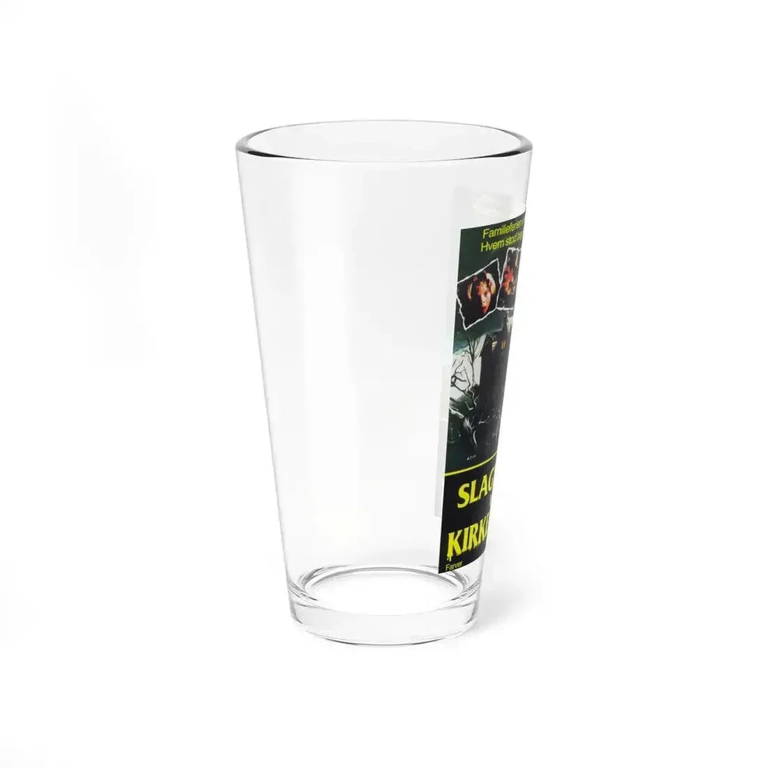 HOUSE BY THE CEMETERY (DANISH) 1981 Movie Poster - Pint Glass 16oz - Go Mug Yourself