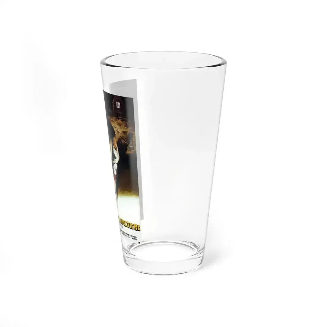 HOUSE BY THE CEMETERY (FRENCH) 1981 Movie Poster - Pint Glass 16oz - Go Mug Yourself