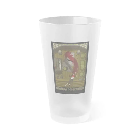 HOUSE BY THE CEMETERY (MONDO) 1981 Movie Poster - Frosted Pint Glass 16oz 16oz Frosted - Go Mug Yourself