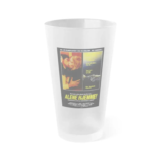 HOUSE (DANISH) 1985 Movie Poster - Frosted Pint Glass 16oz 16oz Frosted - Go Mug Yourself