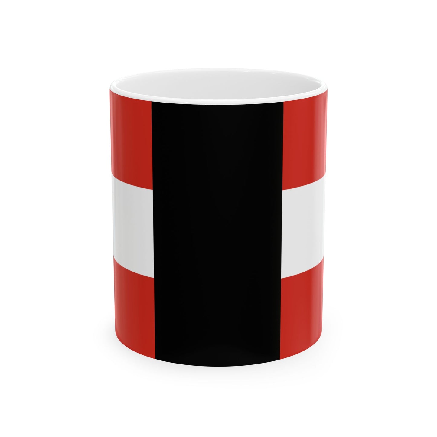 House flag of Canada Steamship Lines Ltd 1951 (Canada) White Coffee Mug-11oz-Go Mug Yourself