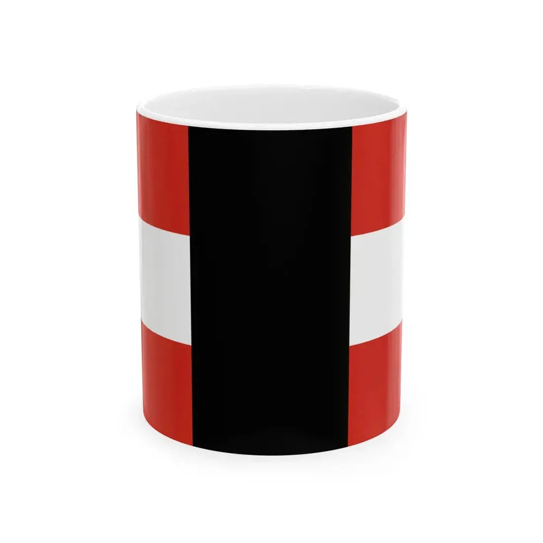 House flag of Canada Steamship Lines Ltd 1951 (Canada) White Coffee Mug 11oz - Go Mug Yourself