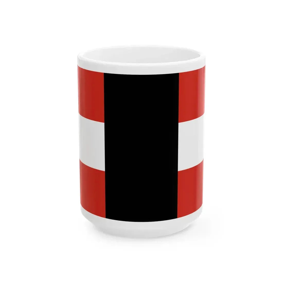 House flag of Canada Steamship Lines Ltd 1951 (Canada) White Coffee Mug 15oz - Go Mug Yourself