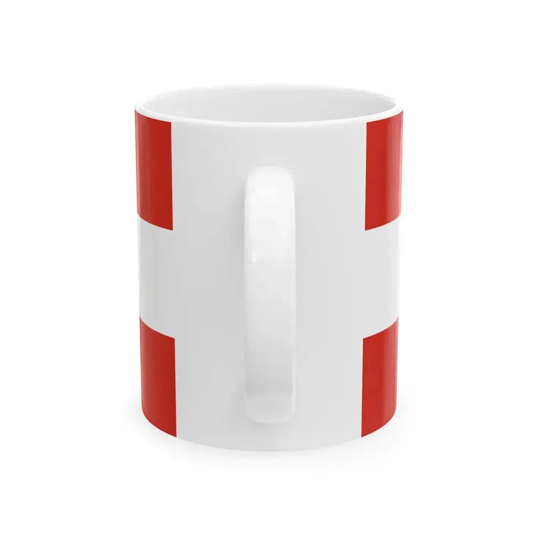 House flag of Canada Steamship Lines Ltd 1951 (Canada) White Coffee Mug - Go Mug Yourself