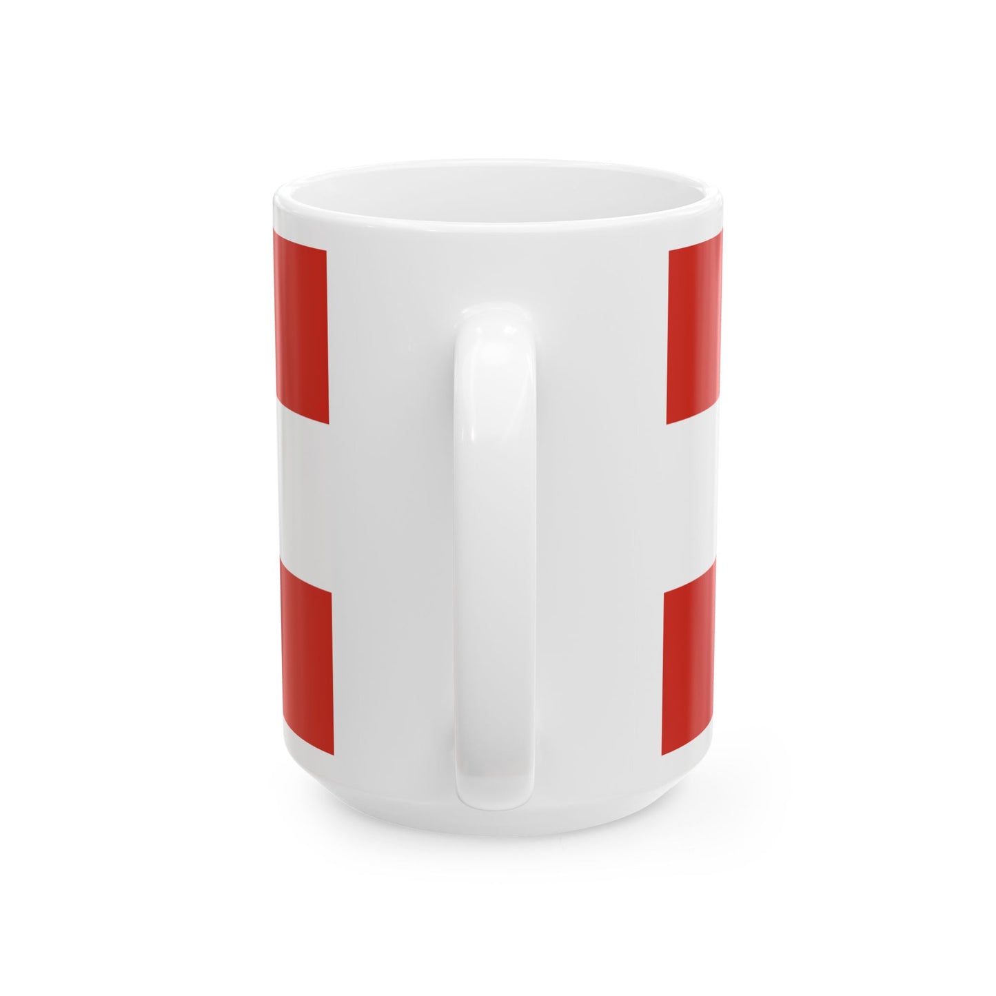 House flag of Canada Steamship Lines Ltd 1951 (Canada) White Coffee Mug-Go Mug Yourself