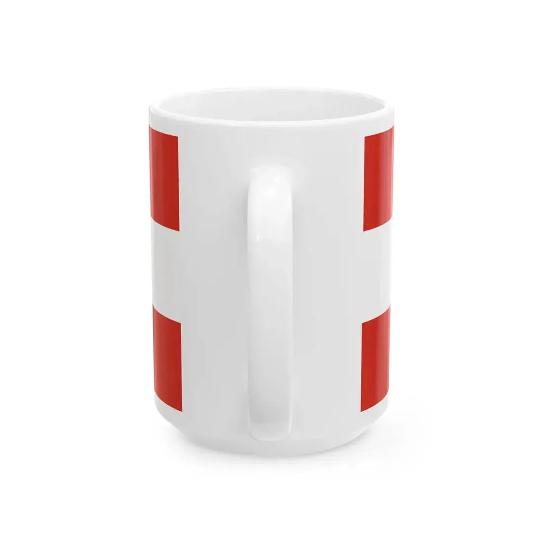 House flag of Canada Steamship Lines Ltd 1951 (Canada) White Coffee Mug - Go Mug Yourself